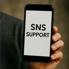 SNS開設支援事業のイメージ